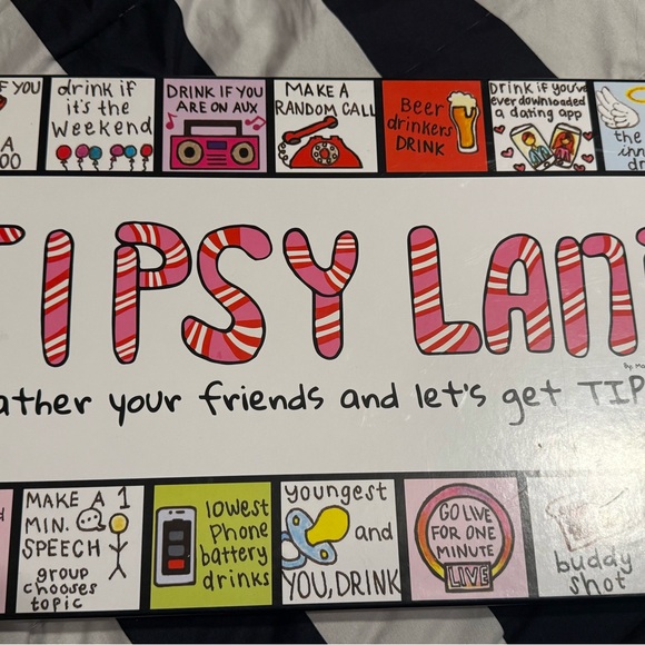 BRAND NEW BOX SEALED -TipsyLand Board Game/Drinking Game /Bachelorette Party - Picture 6 of 11